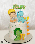 [Arquivo] - Topo de Bolo Dinossauro baby