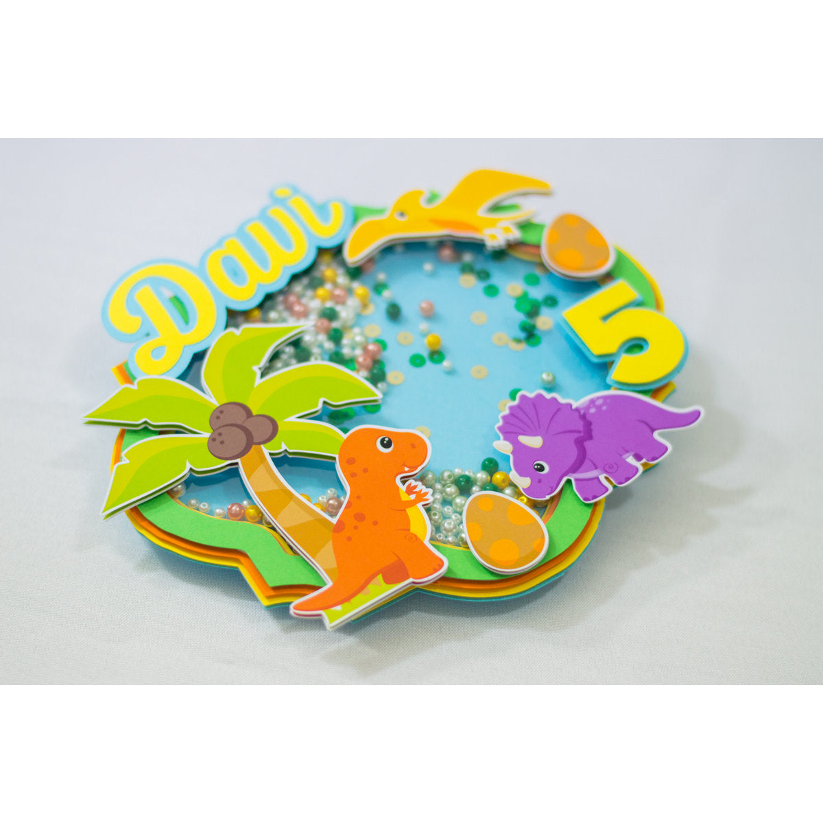 [Arquivo] - Topo de Bolo Dinossauro 1