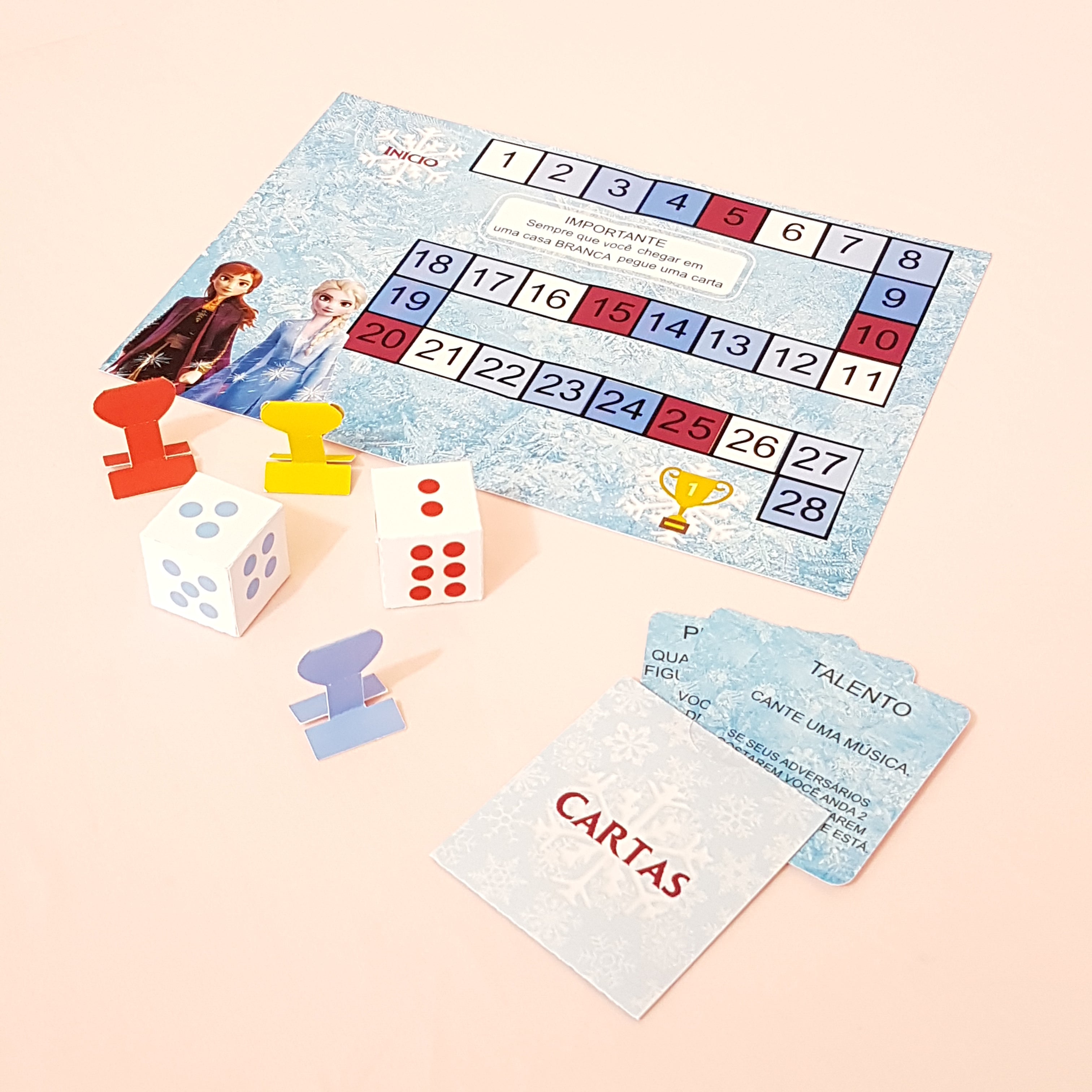 [Arquivos] - Jogo de Tabuleiro Frozen
